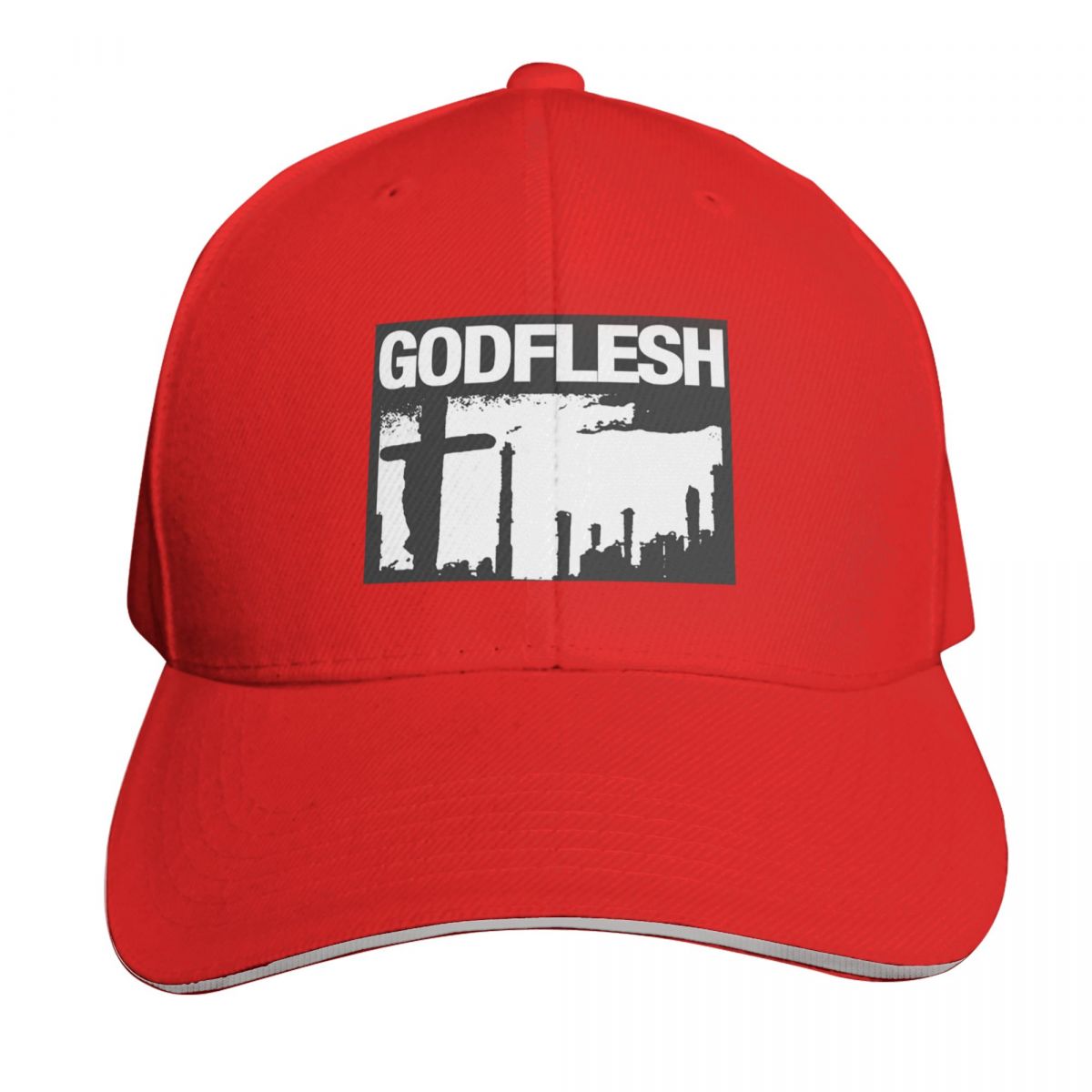godflesh Baseball Cap Hat Unisex For The Sun Unique hats Dropshipping custom Hat Unisex Hats Womens