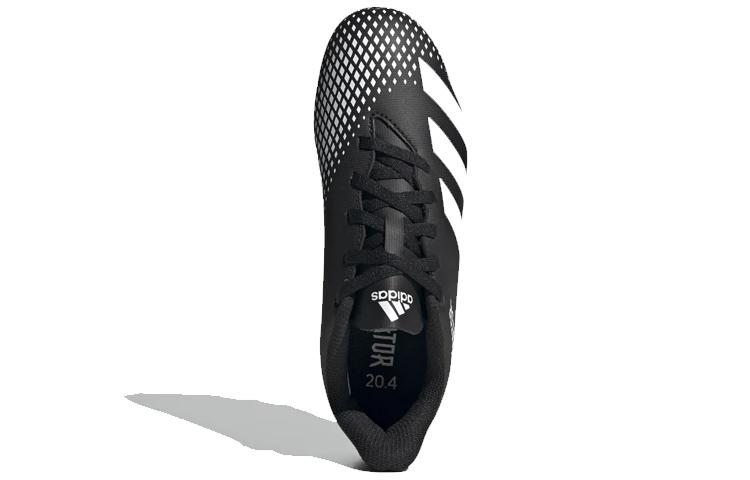 adidas Predator 20.4 20.4 Fxg Game Ready Slip Resistant Abrasion Resistant Low Top Kids' Soccer Shoes Black White Kids' FW9221