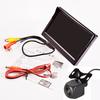 5" Car LCD HD Digital LED Reverse Parking Monitor With 170° Dynamic Track Camera