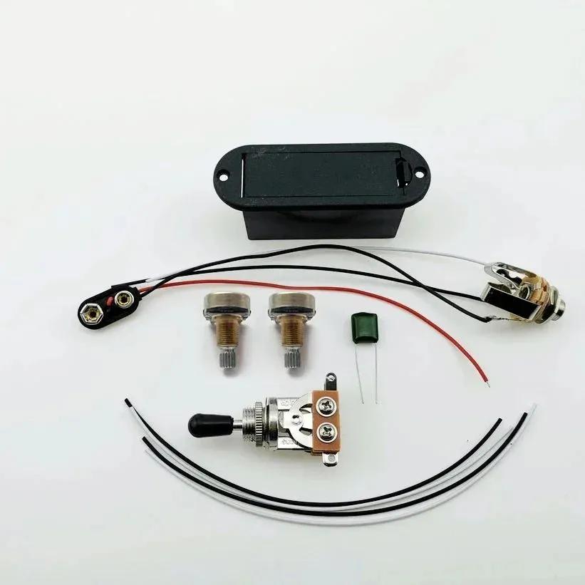 EMGHumbucker pickups - Electric guitar pickups, neck and bridge, active battery 9 V, power supply, in stock