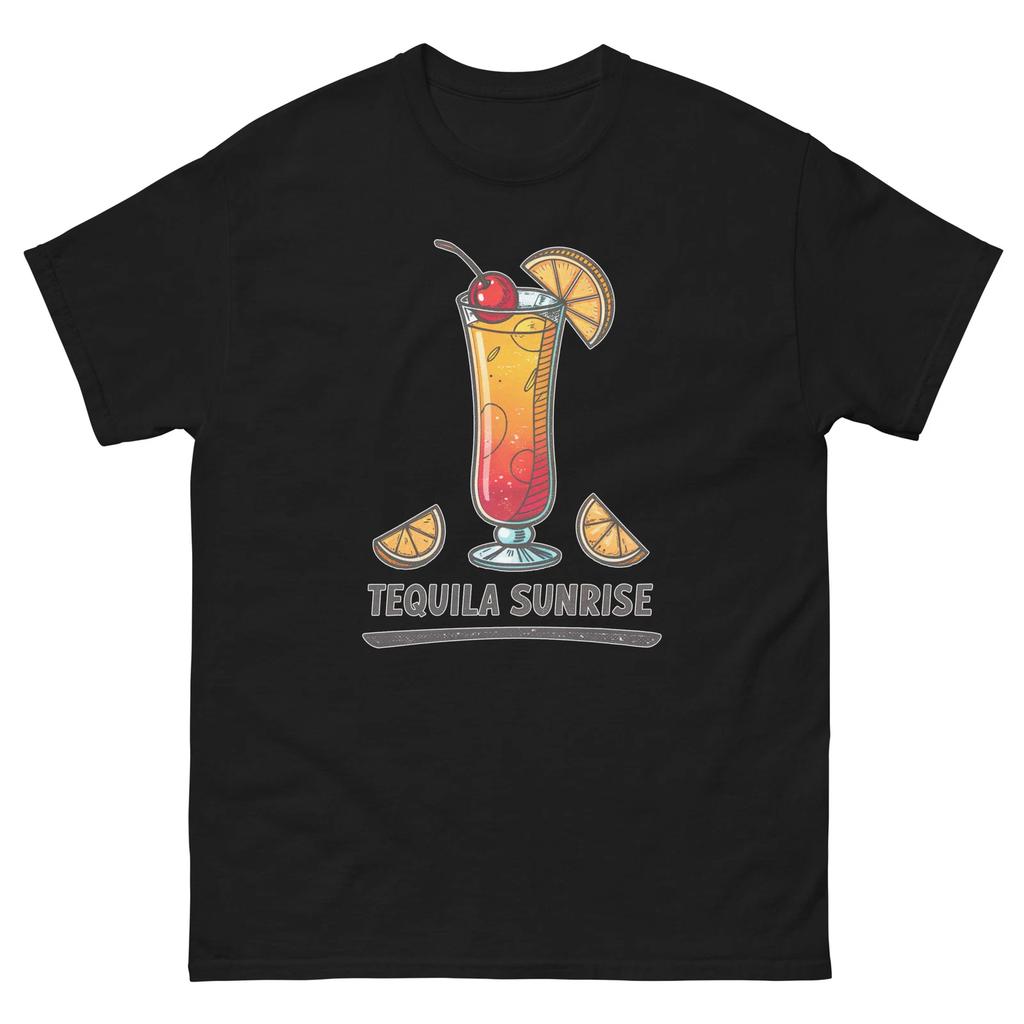Tequila Sunrise Drink Delicious Popular Beverage T-Shirt