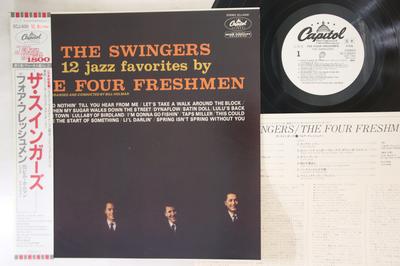 LP Record SWINGERS  Four Freshmen ECJ50091PROMO CAPITOL 1982 Japan Obi Jazz Used