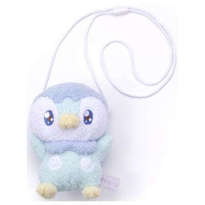 Pokepiece Plush Toy Pochette Piplup Plush Toy Height Approx. 19cm
