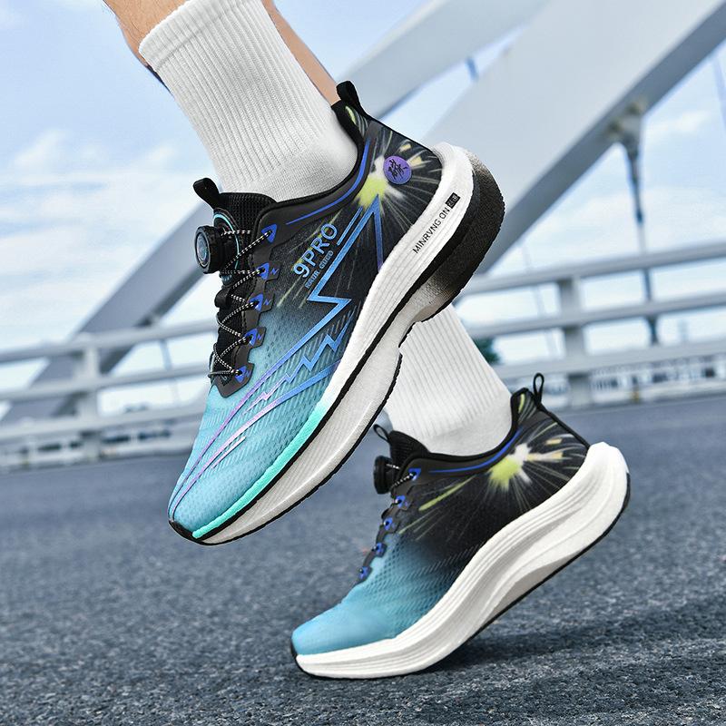 Chitu 9pr Rotating Buckle Real Explosive Carbon Board Men's and Women's Running Shoes Professional Marathon Racing Student Training Sports Shoes