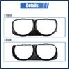 1 Pair Front Headlight Lamp Bezel Trim LH RH Car Headlight Bezel 68259053AB 68259053AA for Dodge Challenger 2015-2023 Stylish Design