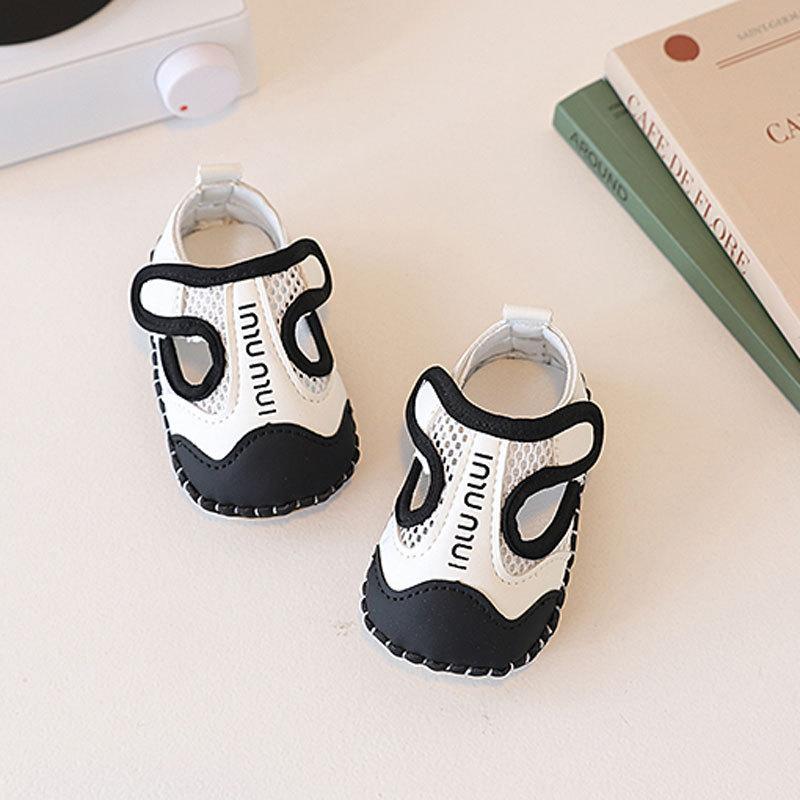 Baby Toddler Soft Sole Shoes With Hook And Loop For Summer Play