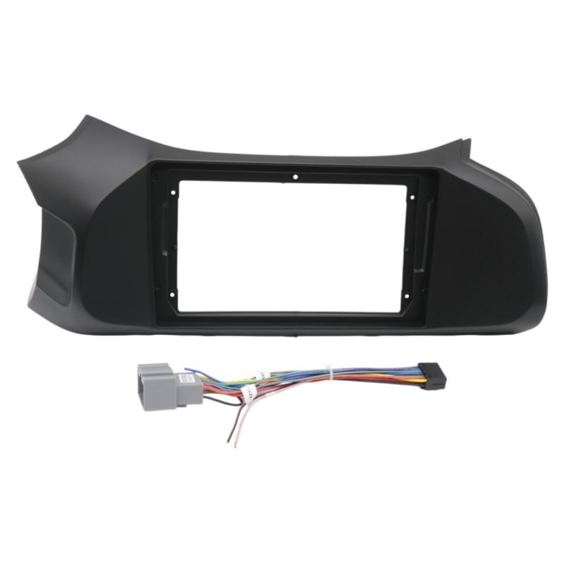 For Chevrolet Onix 2012-2019 9 Inch Car Radio Fascia Frame Dashboard Panel Trim Bezel for Android Stereo Installation