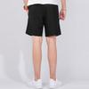 Li Ning Logo Print Quick-Dry Basketball Shorts Men Shorts Black YKST061-1