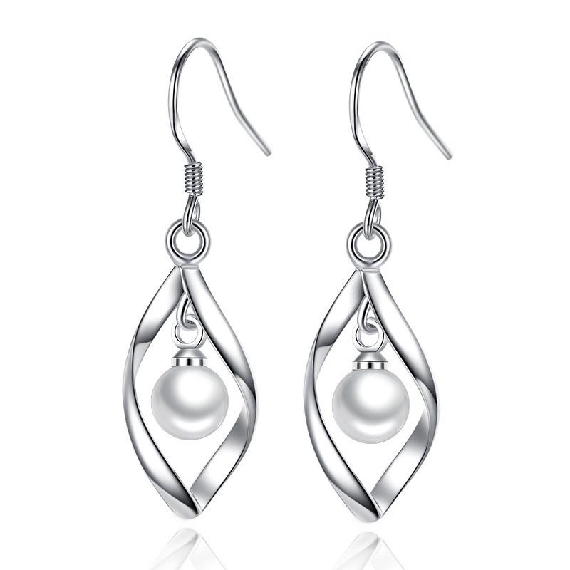 Pearl & Leaf Knot Earrings Collection