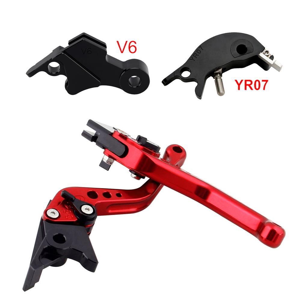 NEW Short Clutch Brake Lever fit for YAMAHA XSR900 XSR900GP MT-09 MT-09SP 24-25 Red