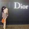Japanese Style High-Waisted Pleated Skirt: Slim, Anti-Exposure A-Line with English Letter Print - Versatile for Spring and Autumn
