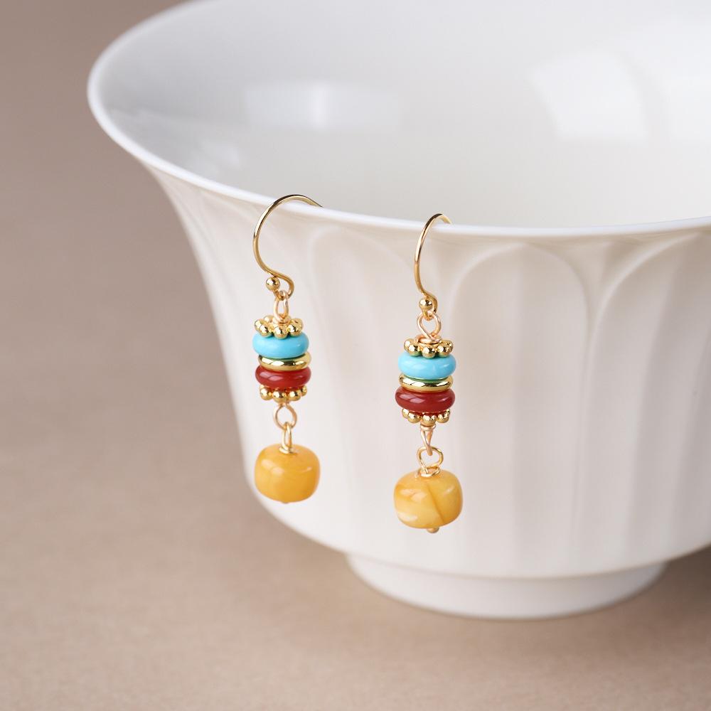 New Chinese Style High-end Earrings for Women
