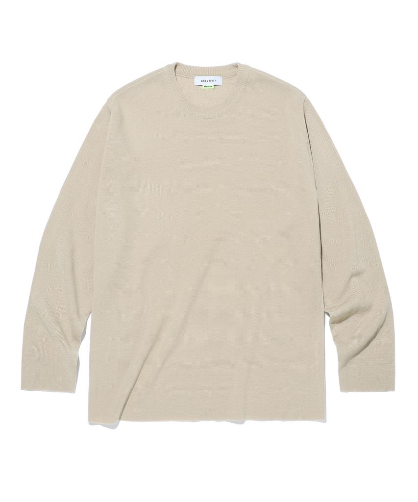 AOTT Unisex Soft Touch Standard Knit Beige
