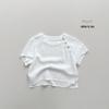 Children's Summer 2025 Cotton Linen Blouse - Korean & Japanese Style Short Sleeve T-shirt for Boys and Girls