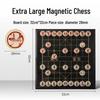 Wen Niu Magnetic Mini Portable Folding Chinese Chess Set