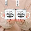 Outdoor Enamel Water Cups, Camping Mug, Campfire Party, Beer Coffee Mugs, Mountain Handle Mug, Best Gifts for Camper Lovers