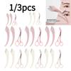 Eyebrow Trimming Knife Face Razor With Comb Brow Trimmer Scraper Accessories For Women Professional Eyebrow Scissors