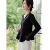 MOCANA Women's Retro V-Neck Knit Cardigan