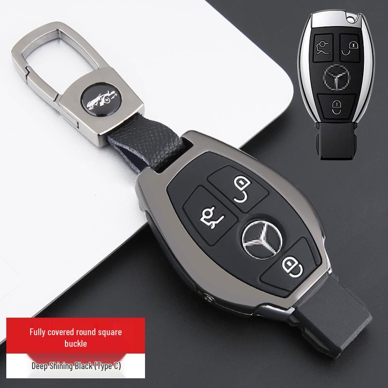 Metal Key Shell for Mercedes E-Class E260L, S-Class, GLE, GLS