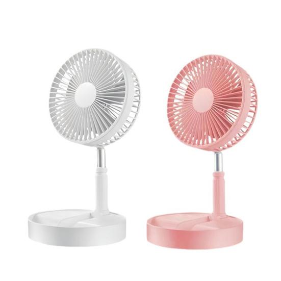 Trådløs Sammenleggbar Vifte med Fjernkontroll Sterk Luftstrøm Lav Støy Energisparende Oppladbar Justerbar Høyde Kjølevifte
