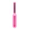Portable Cordless Anion Hair Straightener Brush Folding Rechargeable 9 Temp Settings Hair Straightener Comb