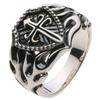 Fire Shield Ring 925 R0259 Size 15 [Cenote] [Silver Accessory]