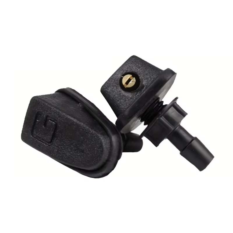 

2-piece/set car universal front hood wiper nozzle spray kit sprinkler fan nozzle cover washer outlet adjustable