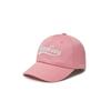 Letter Logo Cotton Polyester Peaked Cap Women's Pink 3ACPVL34N50PKS