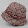 Day Mother Hat Female Thickened Warm Woolen Basin Hat Grandma Cloth Hat Old Lady Bucket Hat