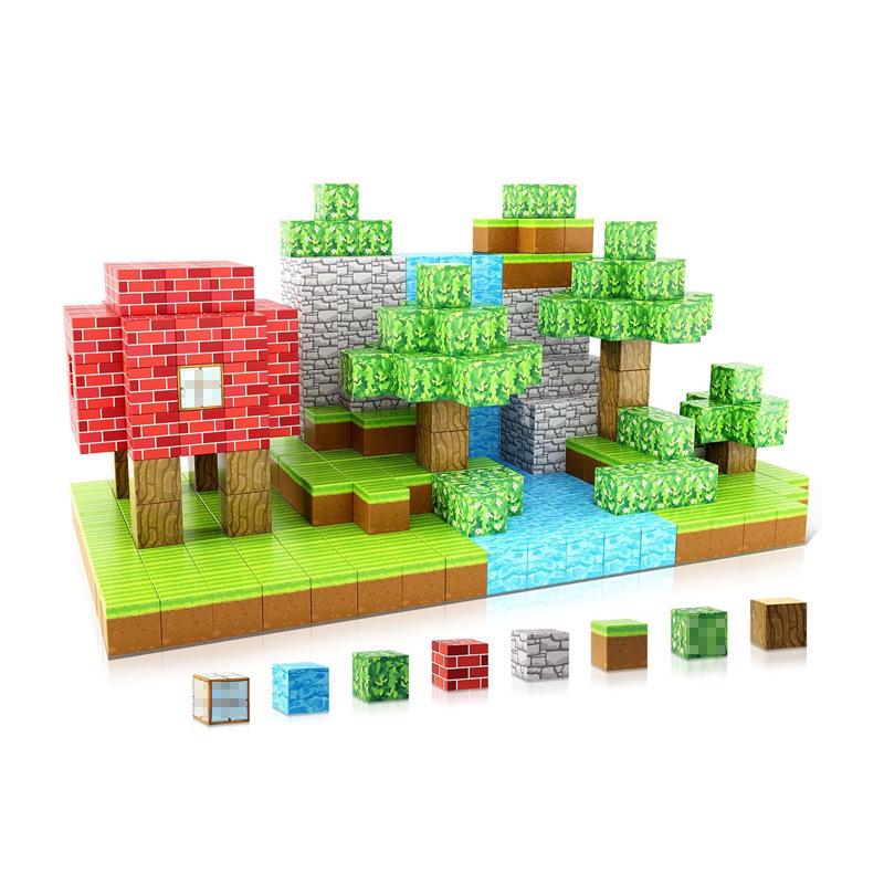 My Forest World Magnetic Cubes: Educational STEM Building Blocks