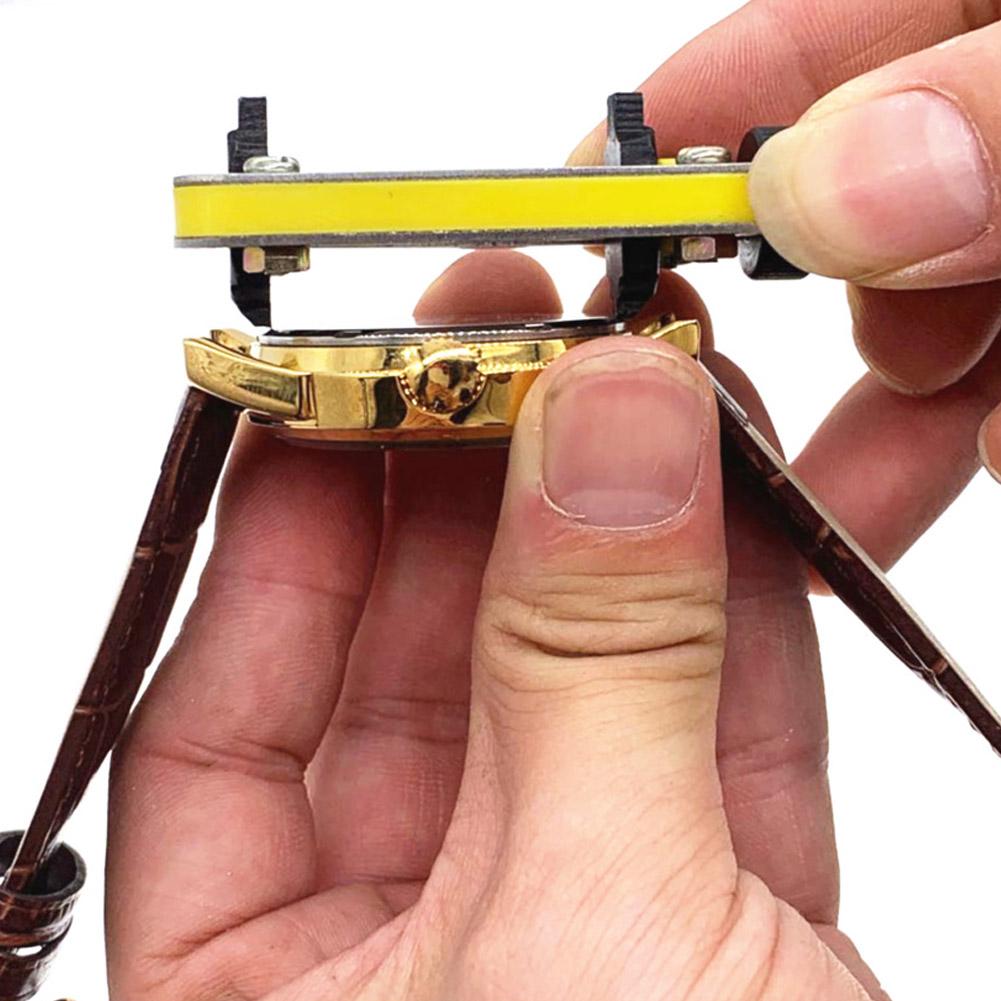 Alloy Steel Adjustable Watch Back Case Cover Remover Opener Watch Repair Tool