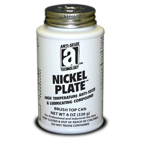 

35010 Никелевая противозадирная паста с графитовой пастой в неплавящемся носителе, 8 унций, серебристо-серая