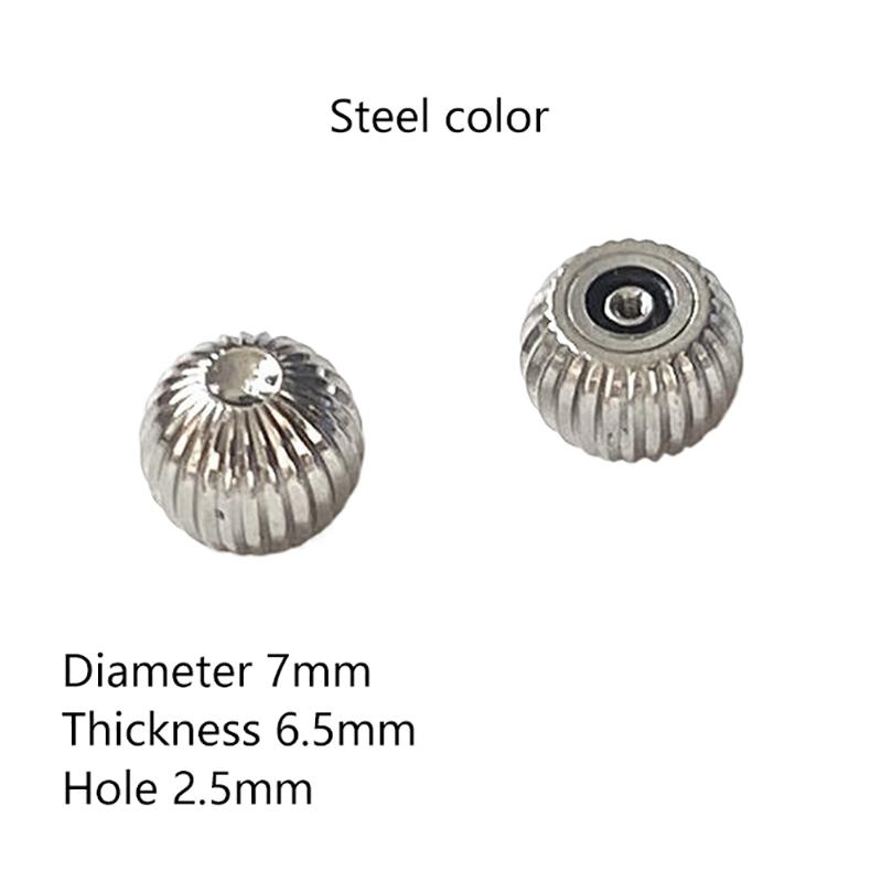

1 Pcs Silver Watch Crown Metal 341 334 Watches Movement Accessory Part Watch Accessory Parts Crown