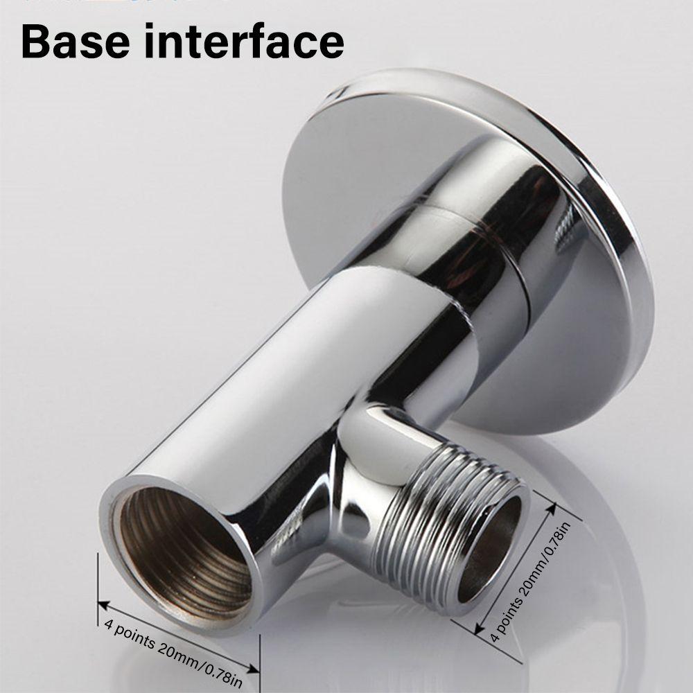 Accesorii Baie din Oțel Inoxidabil Cap de Duș cu Aspersor Montat pe Perete Braț Extensie Duș Tub Extensie Cap de Duș