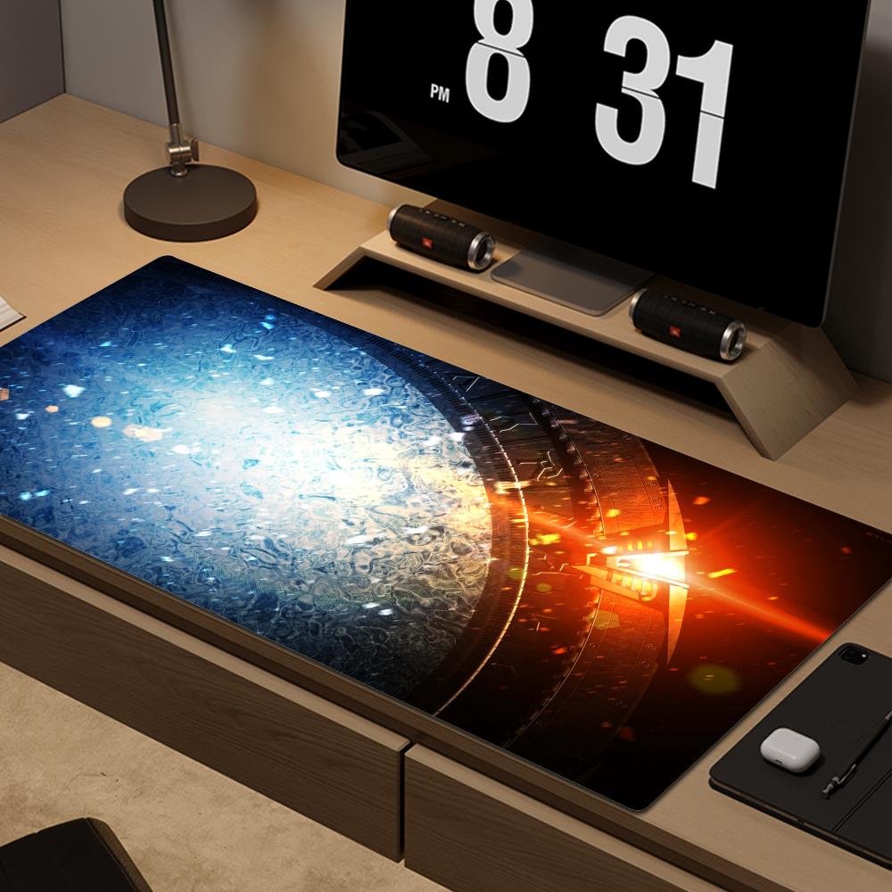 Podkładka pod mysz Stargate 900x400mm Modna Duża XL do laptopa Komputera Myszy Podkładka do gier Podkładka pod mysz HD Duża XL na biurko Gracza Mata na klawiaturę do gry Fajne