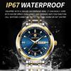 BINBOND Orginal Brand Luxury Quartz Wristwatches For Men Luminous Waterproof Week Display Auto Date Men's Watch Casual Reloj