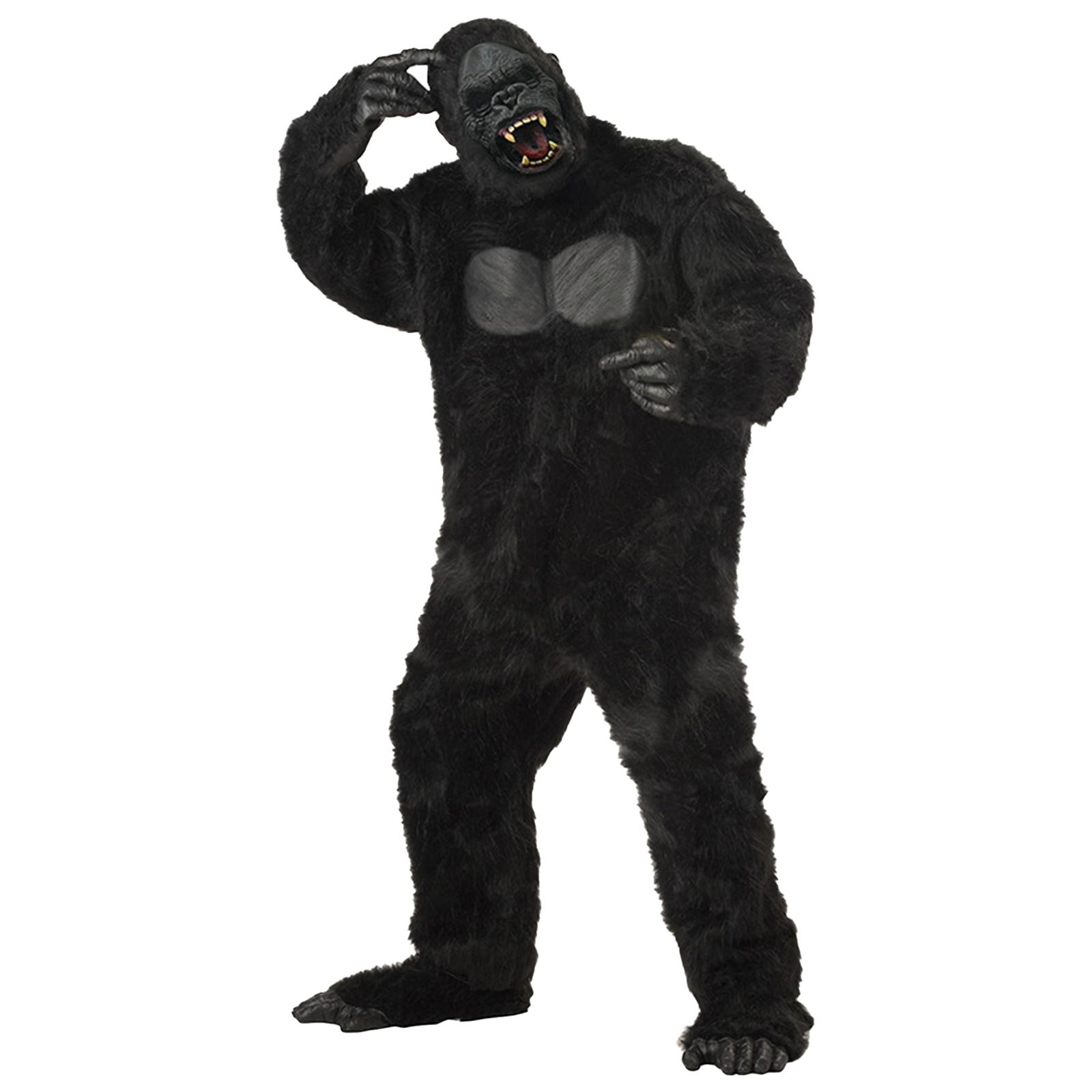 Helovīna Gorillas Kostīms Apģērbs Tērps ar