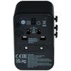 Verbatim Adapter Podróżny Eu/Uk/Us3Xusb-A/2Xusb-C Pd 61W Uta-04 Czarny/Black 49546