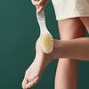 Fußschrubbürste, Stein Pedikürewerkzeug, Fußpeeling-Gadget
