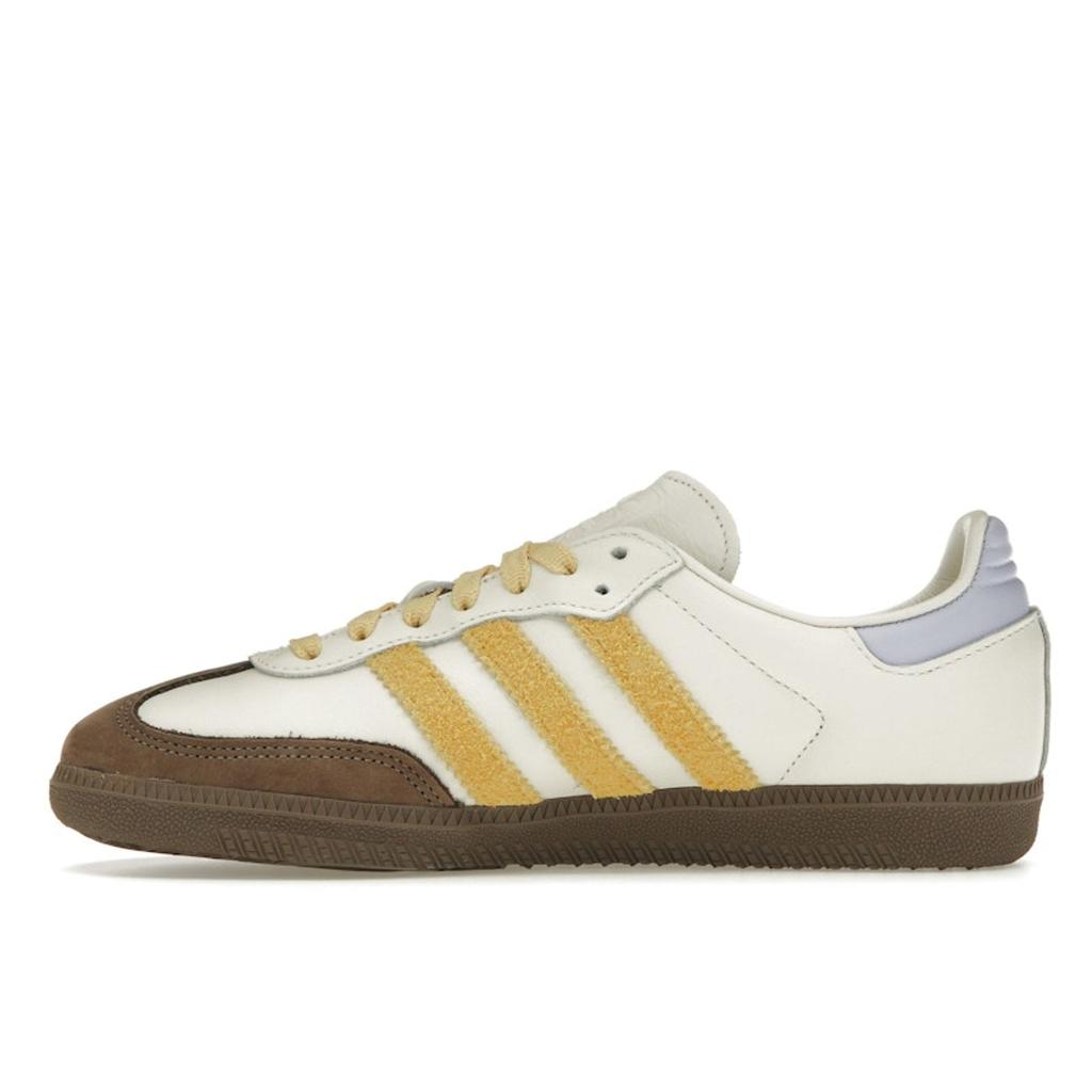 Adidas Womens Samba OG Oat Violet Tone Women Sneakers Cream Off-White IE0875