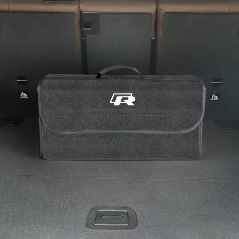 OPQ1 2026 Hot VOLKSWAGEN Car Trunk Organizer Bag Folding Tidying Box Storage Bins For VW GTI Polo Golf Passat Tiguan Arteon Touareg T