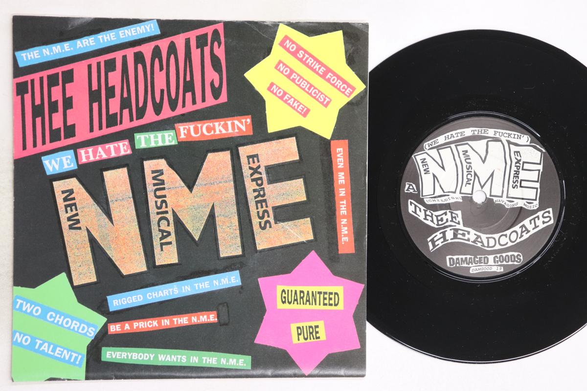 

7inch Record THEE HEADCOATS - (We Hate The Fuckin ) N.m.e. / Help DAMGOOD19 DAMAGED GOODS 1993 UK Rock Used
