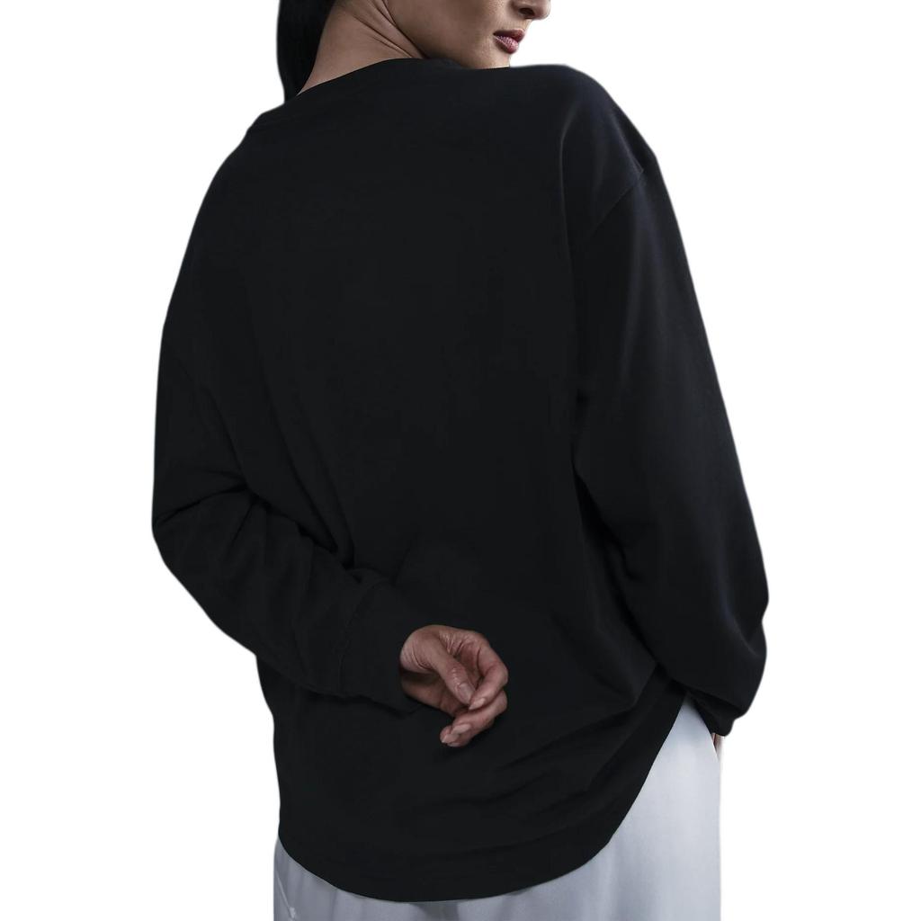 Nike T Shirts Women's Black Crew Neck HF5321-010