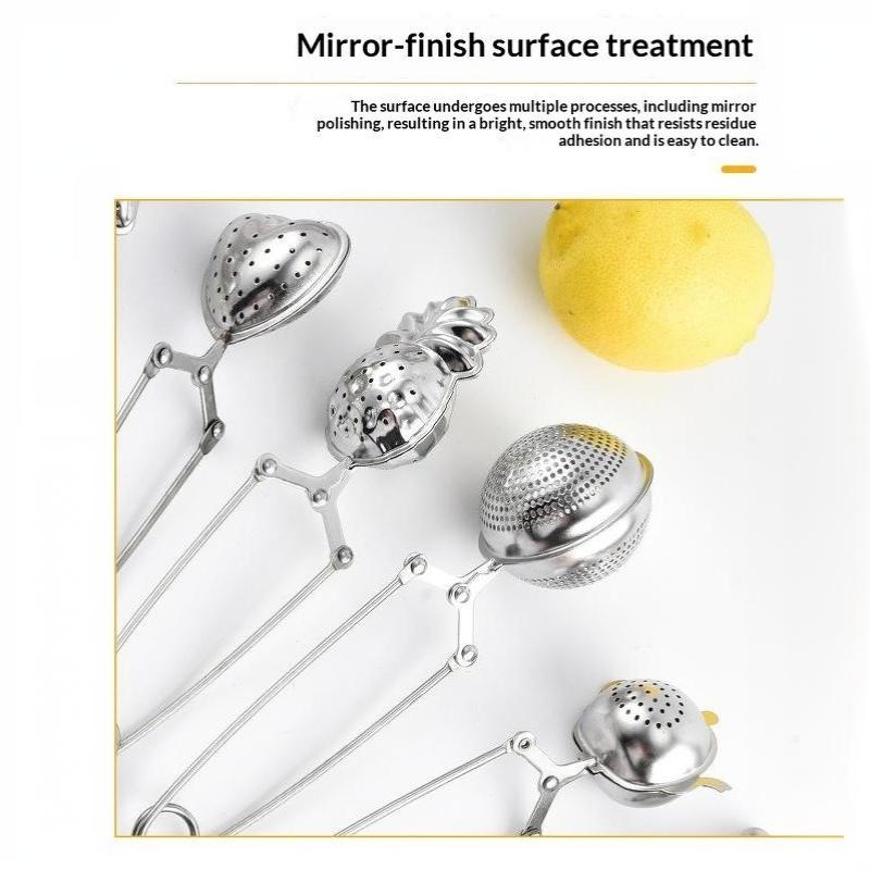 Teapot Gadgets Creative Stainless Steel Diffuser Reusable Tea Bag Tea Strainer Tea Infuser Coffee Filter Tea Infuser