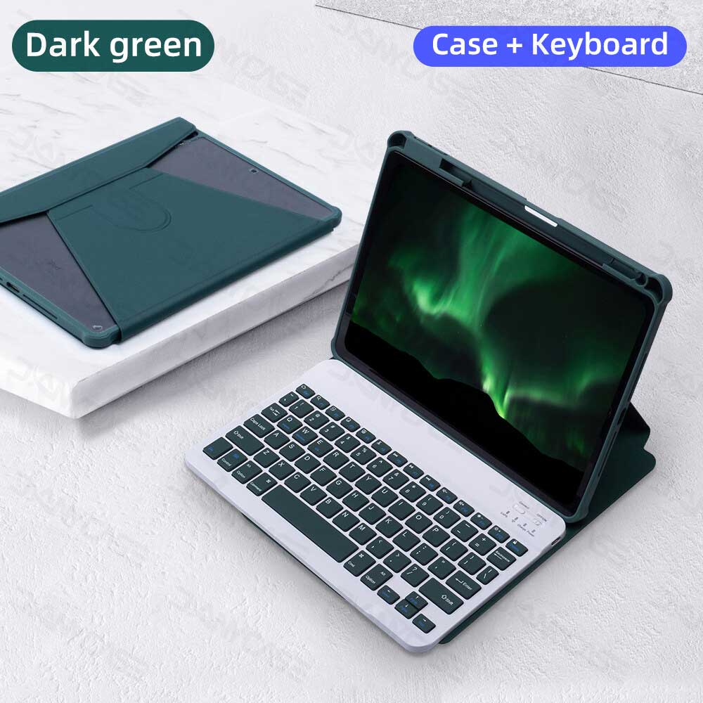 Magnetic Keyboard Case For iPad Pro 11 Air 4/5 10.9 10th 10.5 10.2 9/8/7th Generation Transparent Cover With Keyboard Mouse