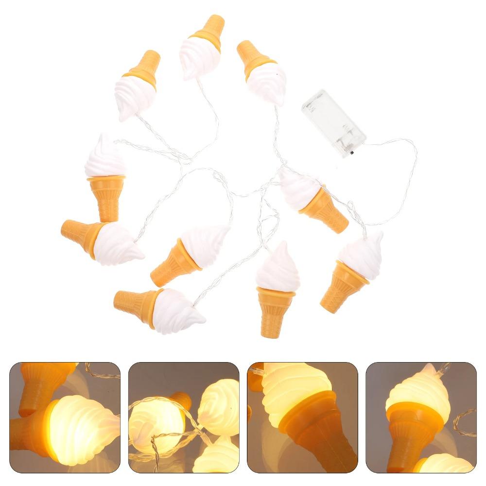 

Sandwich Led Burger Light String 2M 10LED Holiday Decorative Lamp Wedding Lamp Chain Garden Ice Cream