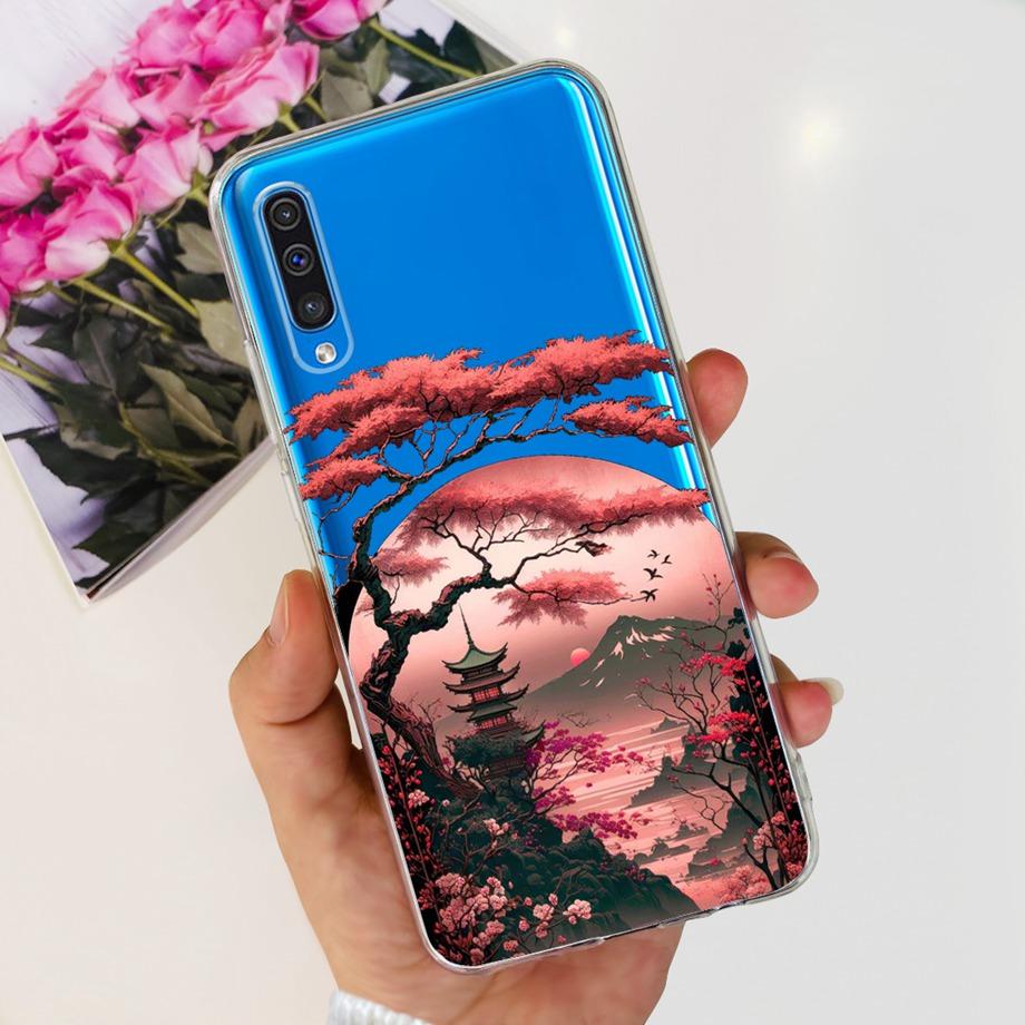 Für Samsung Galaxy A30s A50 A50s Handyhülle Weiches TPU Silikon Fundas Drachen Marmor Luxus Girly Malerei Capa Für Samsung A30s