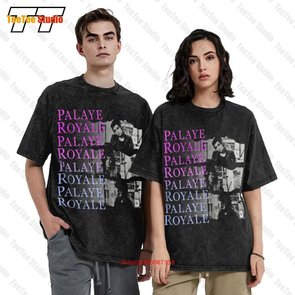 Palaye Royale Zerrissen Lizenziert Rock N Roll Band Musik Hip Hop Übergroßes T-Shirt IPQ5