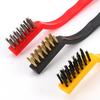 3Pcs/lot  Gas Stove Cleaning Wire Brush Kitchen Tools Metal Fiber Brush Strong Decontamination