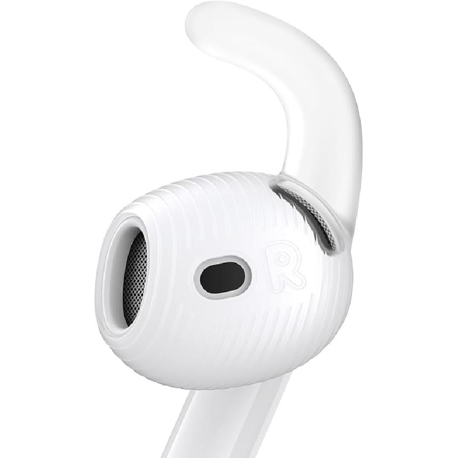 Gcioii 3 пары для AirPods Pro 2 Накладки с крючками для ушей [Добавлен карман для хранения] Противоскользящие аксессуары Совместимы с Apple AirPods Pro 2-го поколения for AirPods 4